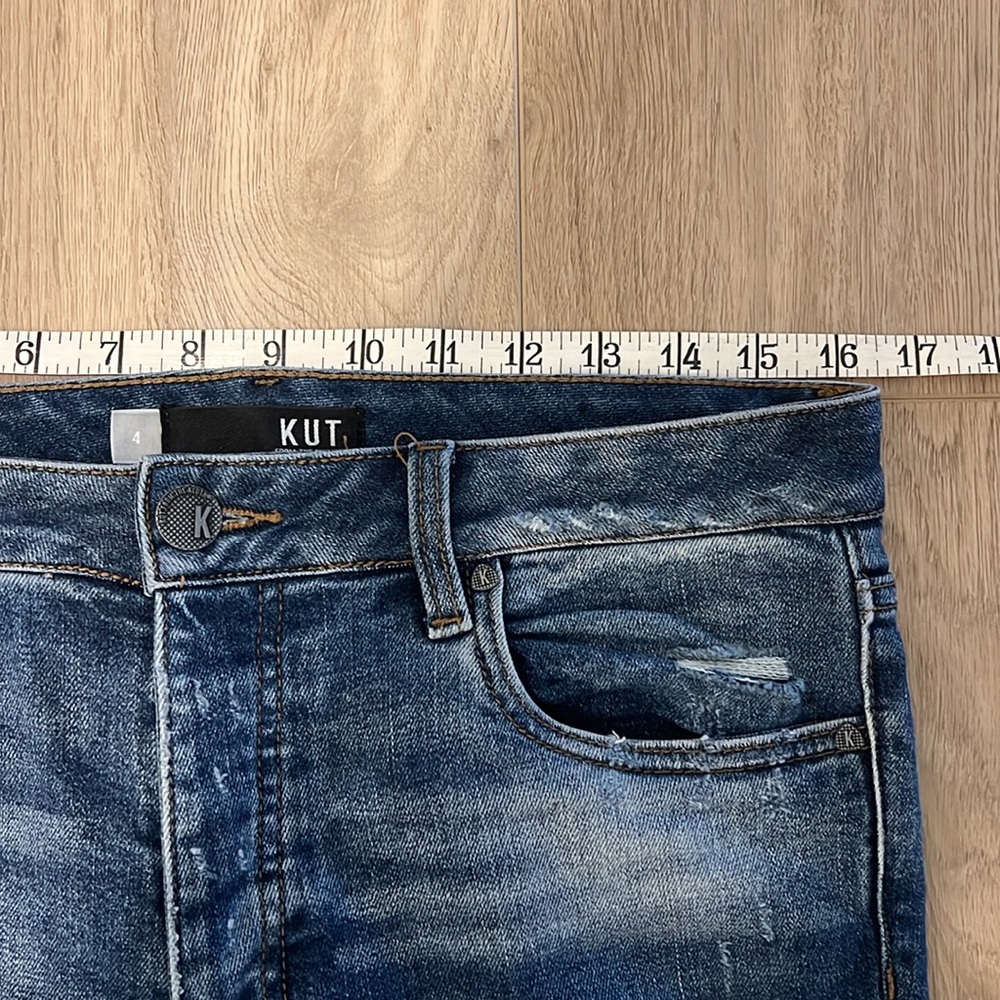 Kut From the kloth jeans - boyfriend- size 4 - Picture 9 of 14